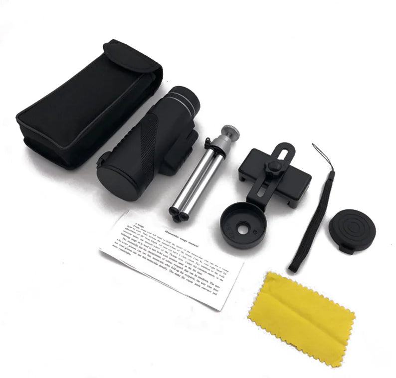 HD Optic Telescope with Smartphone Mount
