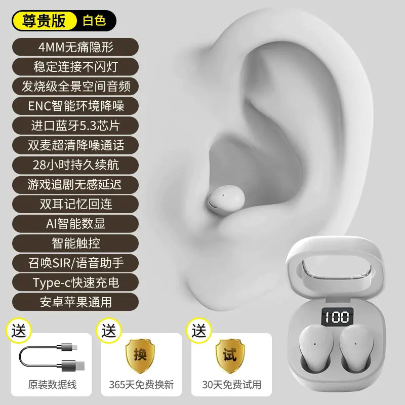 Mini Stealth True Wireless Earbuds